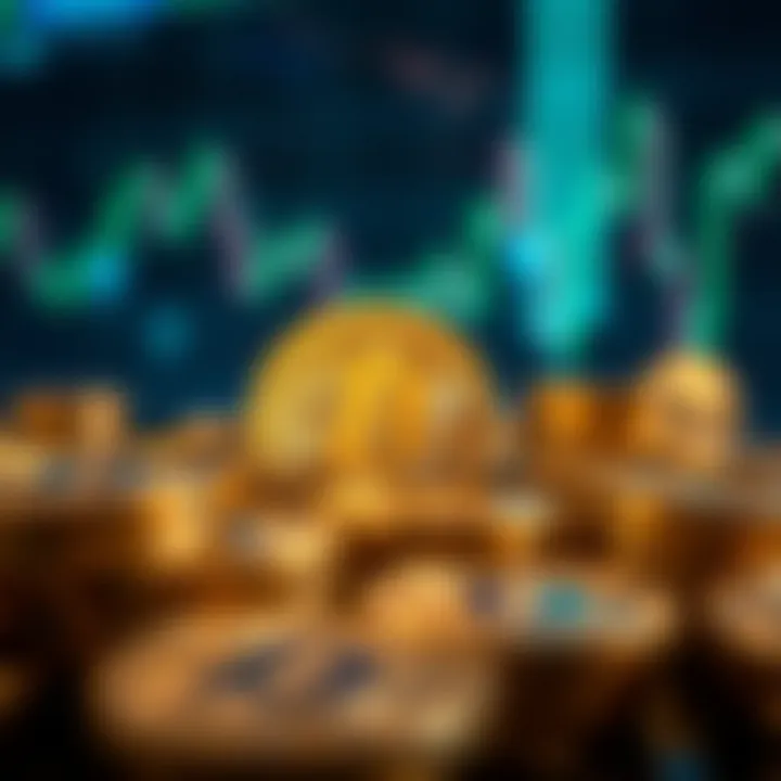 Margin Trading in Cryptocurrency Conceptual representation of margin trading in cryptocurrency