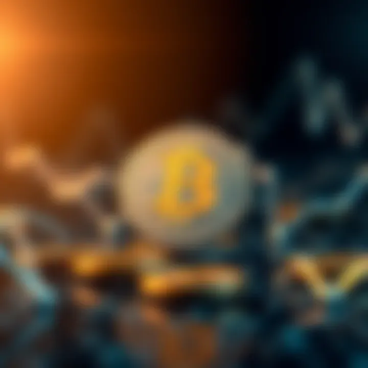 NFTs and Blockchain Technology A visual representation of NFTs on a blockchain network