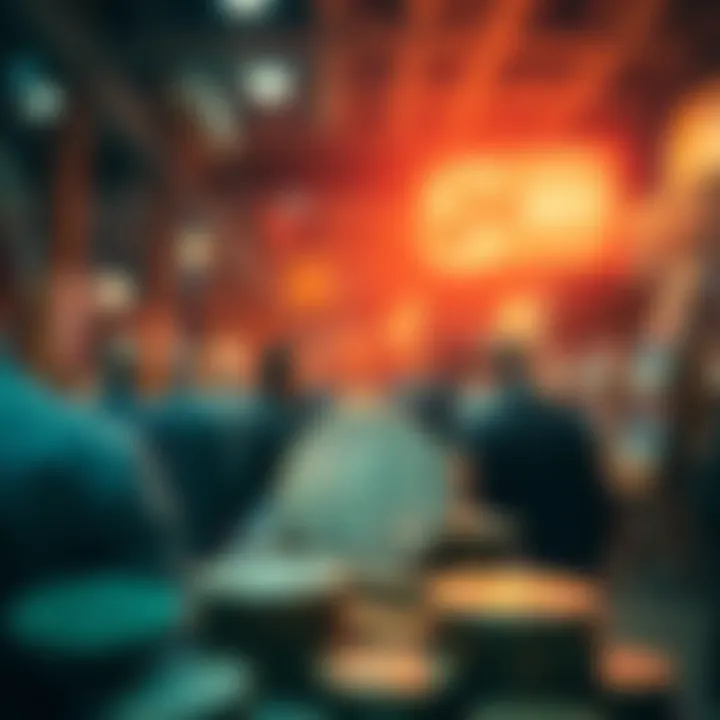 Non-Fungible Tokens Transforming the Art Industry Artistic representation showing NFTs in the art world