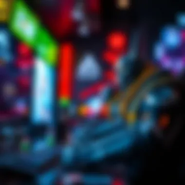 The Role of NFTs in Gaming and Virtual Worlds Imagery depicting NFTs in gaming and virtual environments