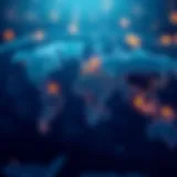 Geographical Availability of PayPal Crypto Services Global map highlighting regions with PayPal crypto services