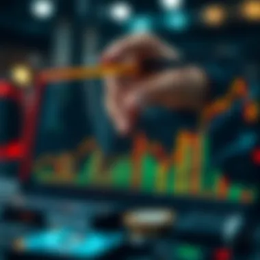 Chart displaying the impact of technology on trading costs