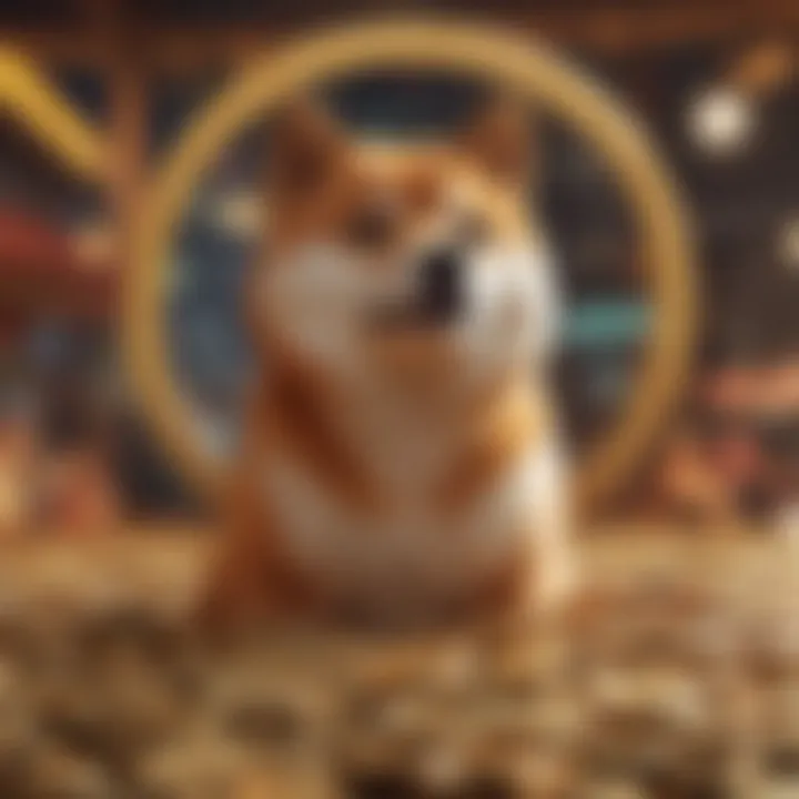 Market Performance of Shiba Coin Graph showing market performance of Shiba Coin