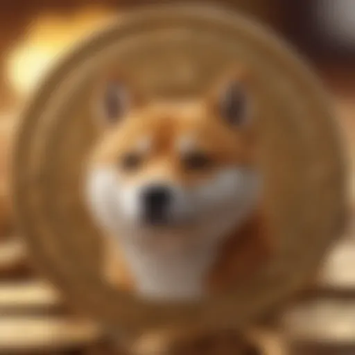 Visual representation of Shiba Coin logo