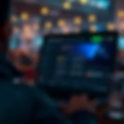 Voyager account interface showcasing features