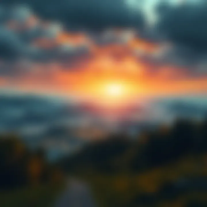 Investment Landscape in Cryptocurrency featuring Waves Coin Visual representation of cryptocurrency investment landscape